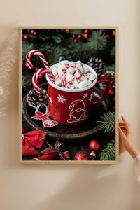 HOMEPACK Ahşap Çerçeveli Tablo Çerçeveli Poster Sanatsal Modern Duvar Dekoru BEK-8240