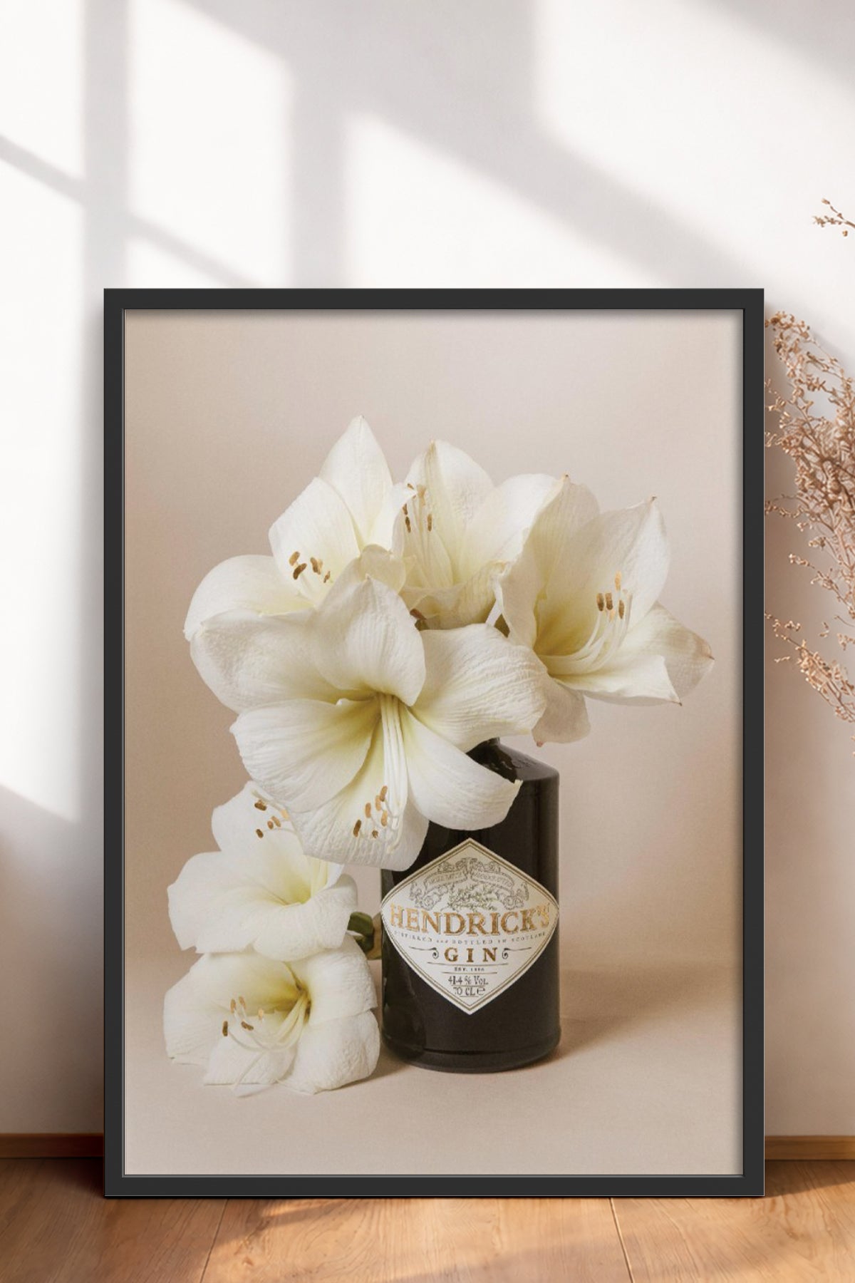 HOMEPACK Ahşap Çerçeveli Tablo Çerçeveli Poster Sanatsal Modern Duvar Dekoru BEK-8245