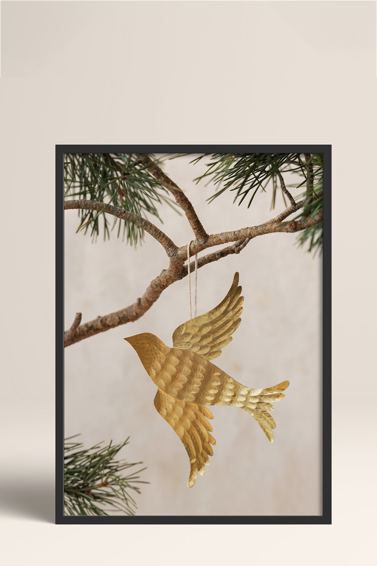 HOMEPACK Ahşap Çerçeveli Tablo Çerçeveli Poster Sanatsal Modern Duvar Dekoru BEK-8249
