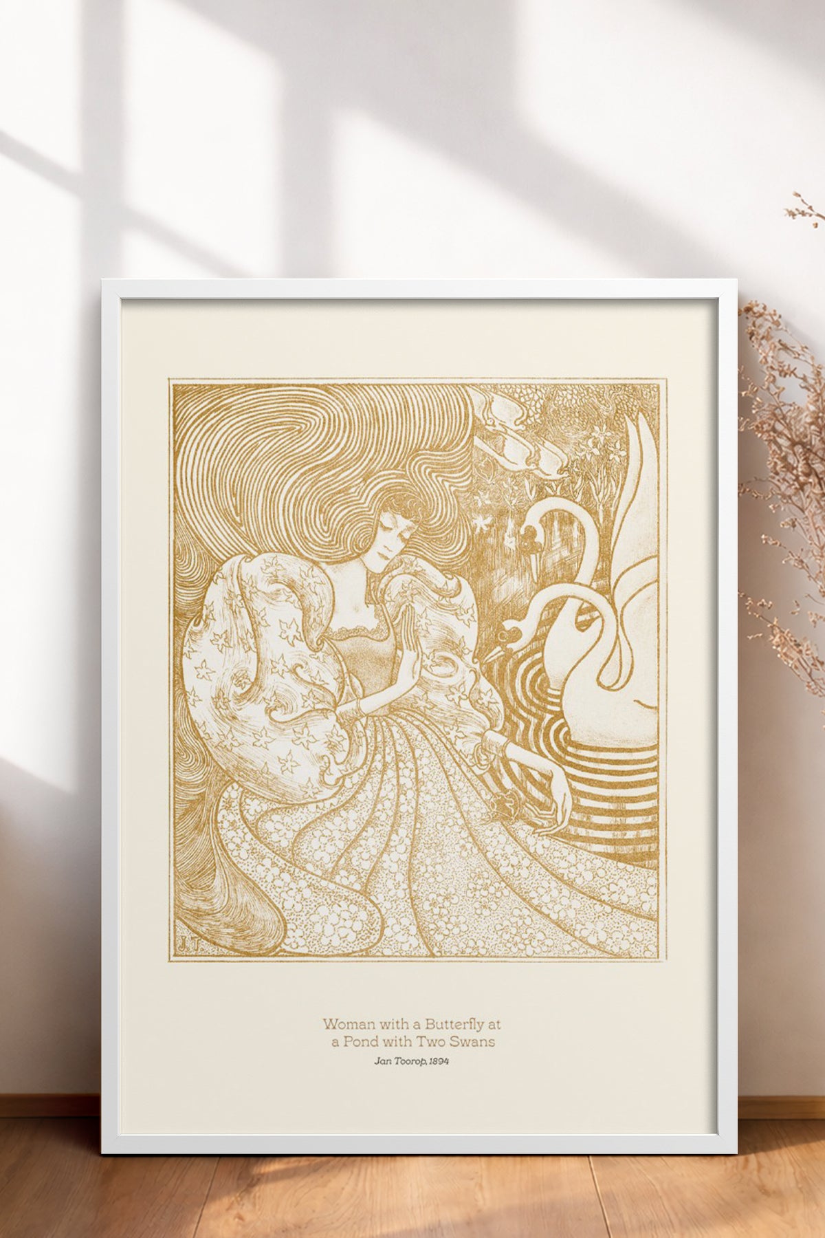 HOMEPACK Ahşap Çerçeveli Tablo Çerçeveli Poster Sanatsal Modern Duvar Dekoru BEK-8250
