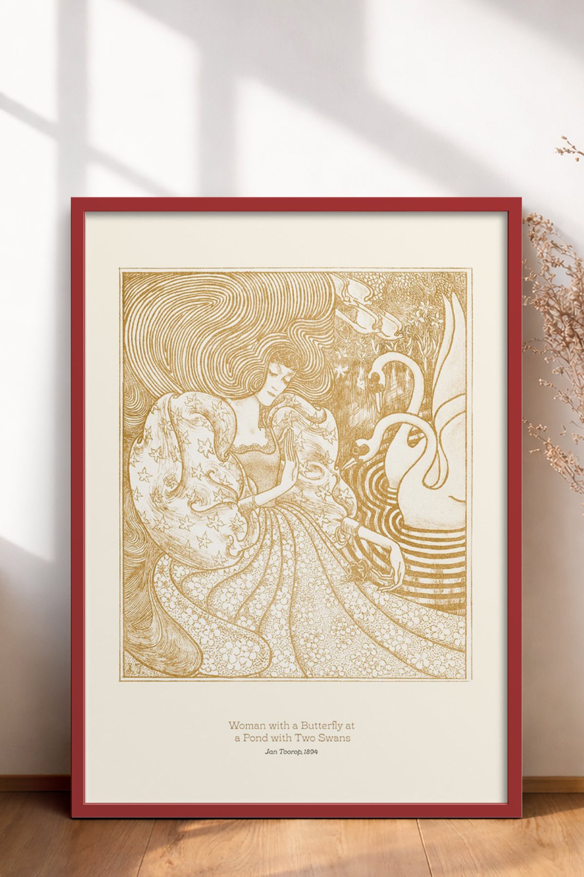 HOMEPACK Ahşap Çerçeveli Tablo Çerçeveli Poster Sanatsal Modern Duvar Dekoru BEK-8250