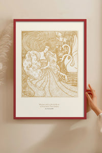 HOMEPACK Ahşap Çerçeveli Tablo Çerçeveli Poster Sanatsal Modern Duvar Dekoru BEK-8250