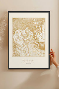 HOMEPACK Ahşap Çerçeveli Tablo Çerçeveli Poster Sanatsal Modern Duvar Dekoru BEK-8250