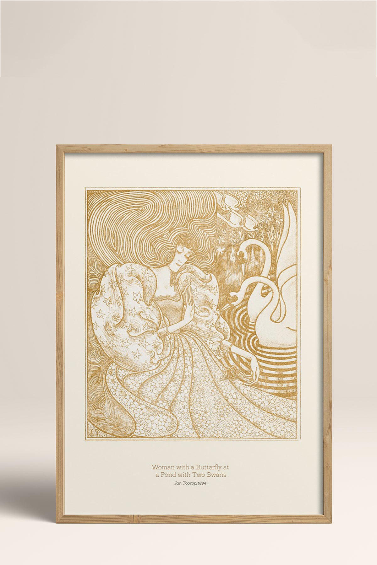 HOMEPACK Ahşap Çerçeveli Tablo Çerçeveli Poster Sanatsal Modern Duvar Dekoru BEK-8250