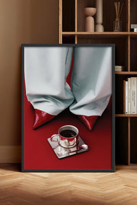 HOMEPACK Ahşap Çerçeveli Tablo Çerçeveli Poster Sanatsal Modern Duvar Dekoru BEK-8251