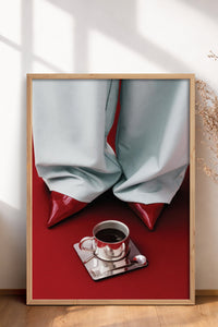 HOMEPACK Ahşap Çerçeveli Tablo Çerçeveli Poster Sanatsal Modern Duvar Dekoru BEK-8251