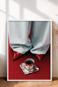 HOMEPACK Ahşap Çerçeveli Tablo Çerçeveli Poster Sanatsal Modern Duvar Dekoru BEK-8251
