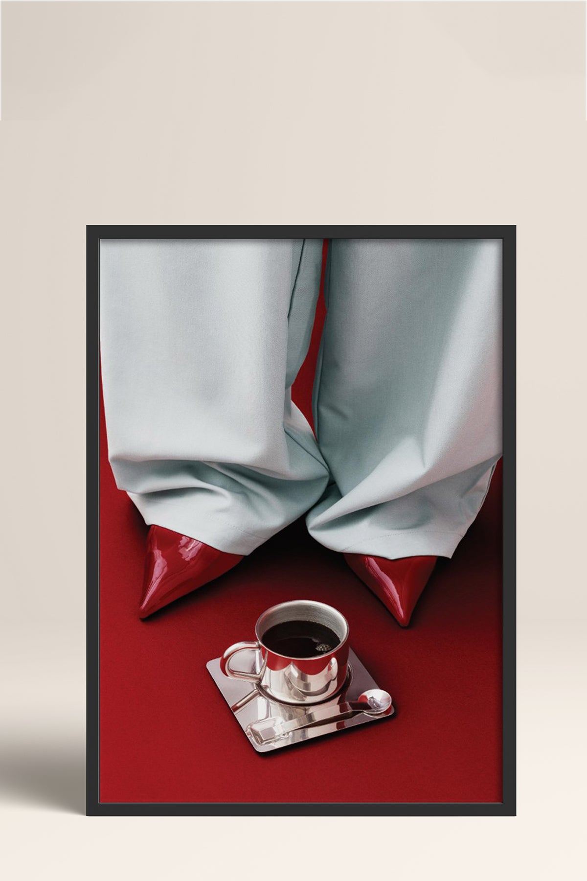 HOMEPACK Ahşap Çerçeveli Tablo Çerçeveli Poster Sanatsal Modern Duvar Dekoru BEK-8251