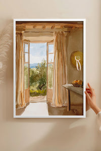 HOMEPACK Ahşap Çerçeveli Tablo Çerçeveli Poster Sanatsal Modern Duvar Dekoru BEK-8252