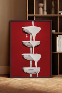 HOMEPACK Ahşap Çerçeveli Tablo Çerçeveli Poster Sanatsal Modern Duvar Dekoru BEK-8253
