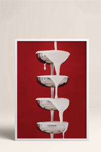 HOMEPACK Ahşap Çerçeveli Tablo Çerçeveli Poster Sanatsal Modern Duvar Dekoru BEK-8253
