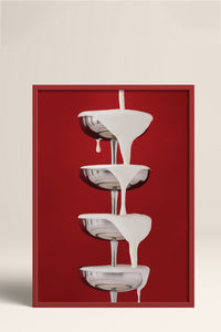 HOMEPACK Ahşap Çerçeveli Tablo Çerçeveli Poster Sanatsal Modern Duvar Dekoru BEK-8253