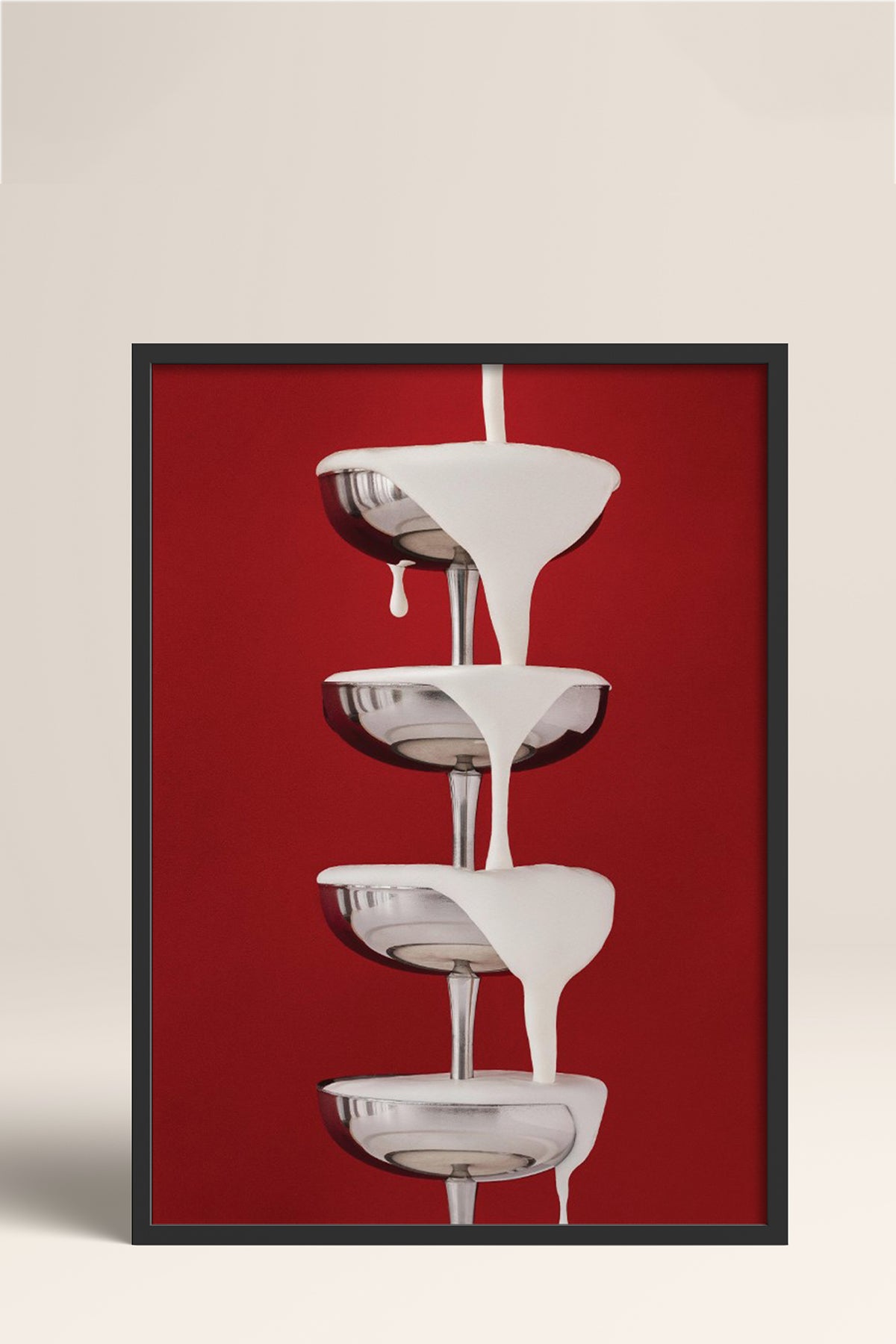 HOMEPACK Ahşap Çerçeveli Tablo Çerçeveli Poster Sanatsal Modern Duvar Dekoru BEK-8253