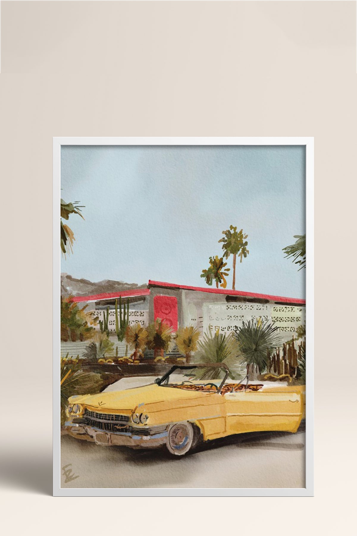 HOMEPACK Ahşap Çerçeveli Tablo Çerçeveli Poster Sanatsal Modern Duvar Dekoru BEK-8256