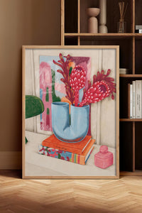 HOMEPACK Ahşap Çerçeveli Tablo Çerçeveli Poster Sanatsal Modern Duvar Dekoru BEK-8257