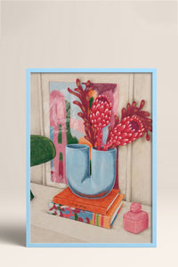 HOMEPACK Ahşap Çerçeveli Tablo Çerçeveli Poster Sanatsal Modern Duvar Dekoru BEK-8257