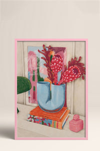 HOMEPACK Ahşap Çerçeveli Tablo Çerçeveli Poster Sanatsal Modern Duvar Dekoru BEK-8257