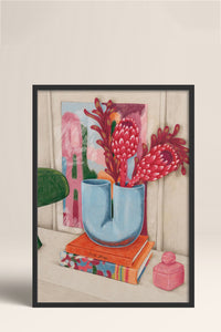 HOMEPACK Ahşap Çerçeveli Tablo Çerçeveli Poster Sanatsal Modern Duvar Dekoru BEK-8257