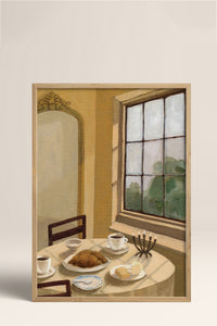 HOMEPACK Ahşap Çerçeveli Tablo Çerçeveli Poster Sanatsal Modern Duvar Dekoru BEK-8258
