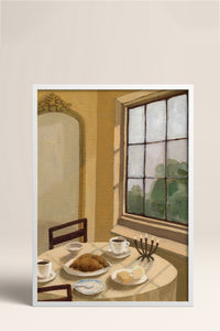 HOMEPACK Ahşap Çerçeveli Tablo Çerçeveli Poster Sanatsal Modern Duvar Dekoru BEK-8258