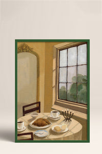 HOMEPACK Ahşap Çerçeveli Tablo Çerçeveli Poster Sanatsal Modern Duvar Dekoru BEK-8258