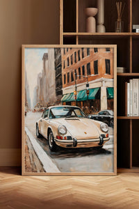 HOMEPACK Ahşap Çerçeveli Tablo Çerçeveli Poster Sanatsal Modern Duvar Dekoru BEK-8259