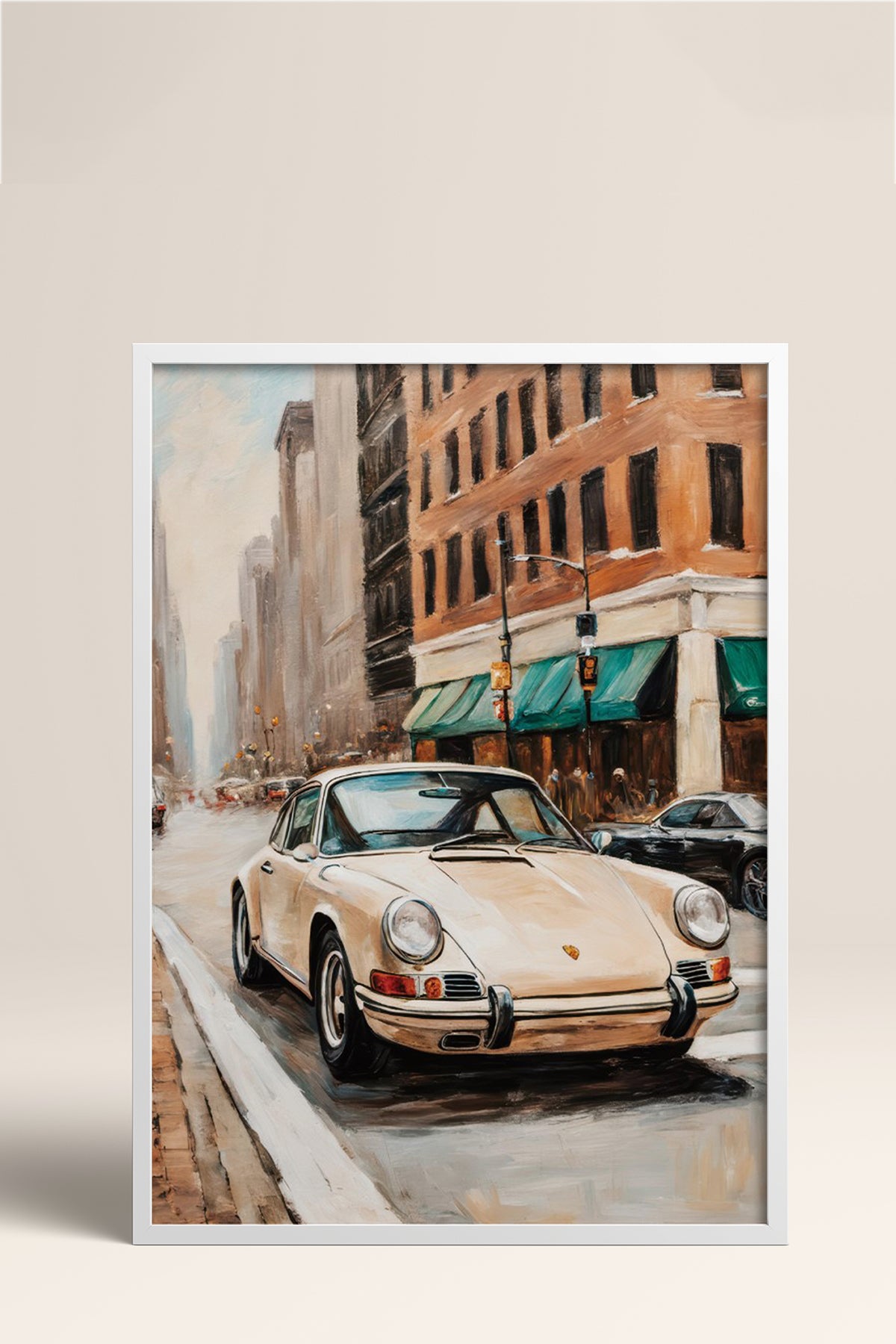 HOMEPACK Ahşap Çerçeveli Tablo Çerçeveli Poster Sanatsal Modern Duvar Dekoru BEK-8259