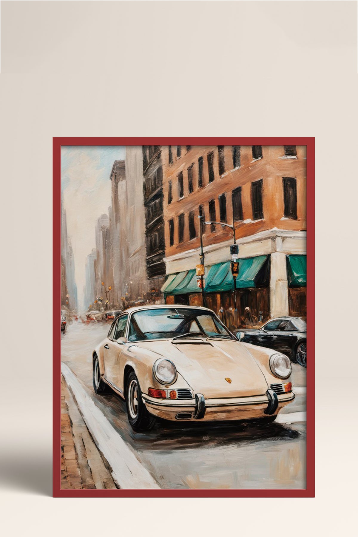 HOMEPACK Ahşap Çerçeveli Tablo Çerçeveli Poster Sanatsal Modern Duvar Dekoru BEK-8259