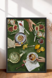 HOMEPACK Ahşap Çerçeveli Tablo Çerçeveli Poster Sanatsal Modern Duvar Dekoru BEK-8261