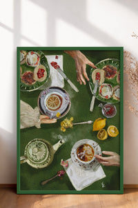 HOMEPACK Ahşap Çerçeveli Tablo Çerçeveli Poster Sanatsal Modern Duvar Dekoru BEK-8261