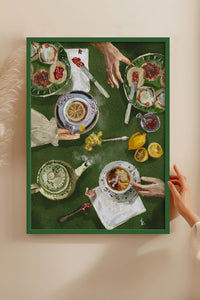 HOMEPACK Ahşap Çerçeveli Tablo Çerçeveli Poster Sanatsal Modern Duvar Dekoru BEK-8261