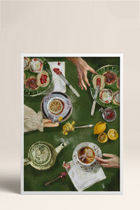 HOMEPACK Ahşap Çerçeveli Tablo Çerçeveli Poster Sanatsal Modern Duvar Dekoru BEK-8261