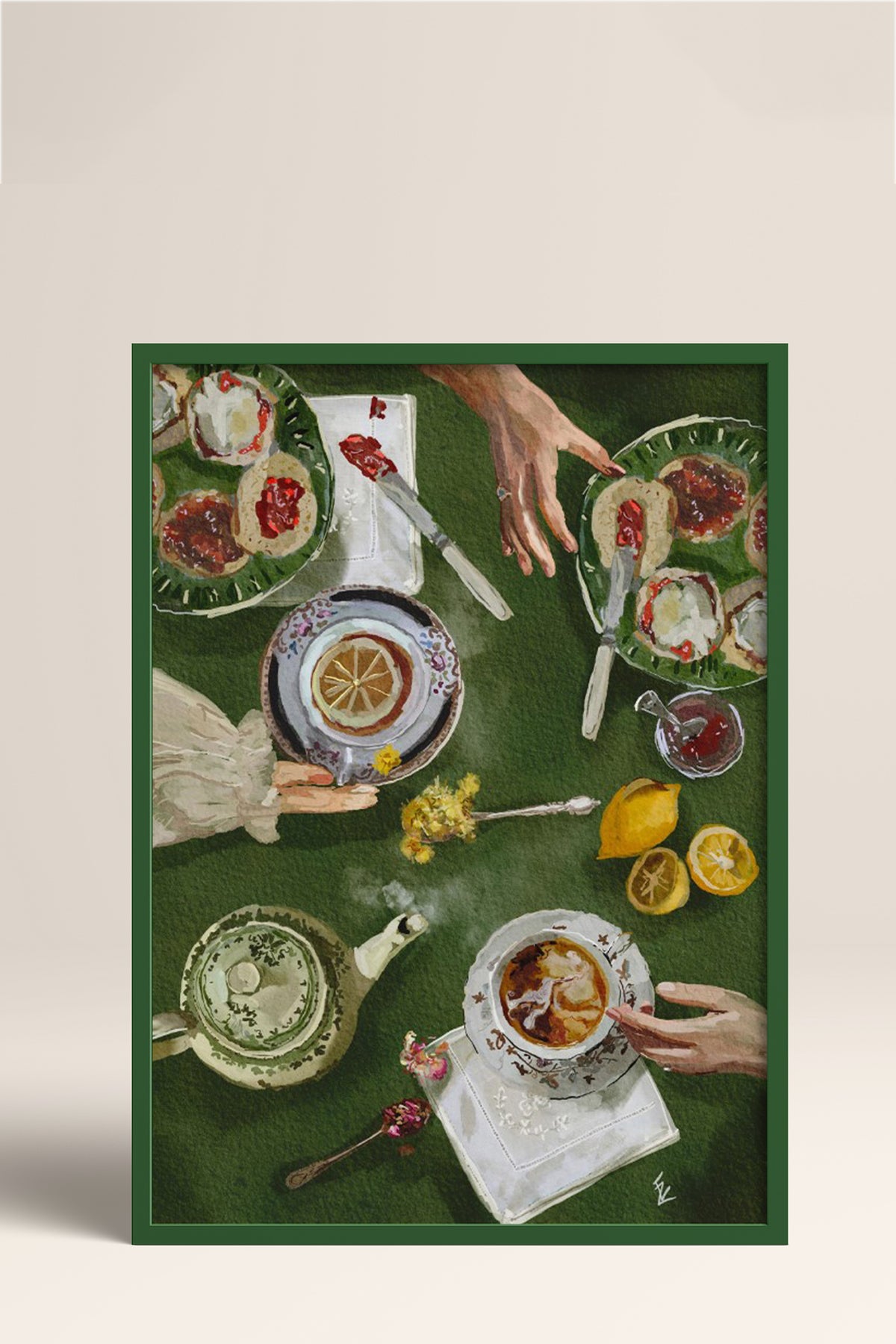 HOMEPACK Ahşap Çerçeveli Tablo Çerçeveli Poster Sanatsal Modern Duvar Dekoru BEK-8261