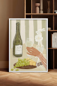 HOMEPACK Ahşap Çerçeveli Tablo Çerçeveli Poster Sanatsal Modern Duvar Dekoru BEK-8262