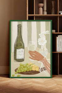 HOMEPACK Ahşap Çerçeveli Tablo Çerçeveli Poster Sanatsal Modern Duvar Dekoru BEK-8262
