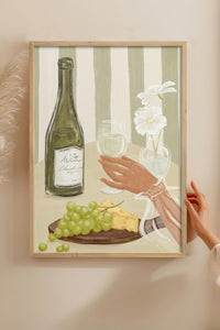 HOMEPACK Ahşap Çerçeveli Tablo Çerçeveli Poster Sanatsal Modern Duvar Dekoru BEK-8262