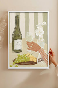 HOMEPACK Ahşap Çerçeveli Tablo Çerçeveli Poster Sanatsal Modern Duvar Dekoru BEK-8262