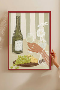 HOMEPACK Ahşap Çerçeveli Tablo Çerçeveli Poster Sanatsal Modern Duvar Dekoru BEK-8262
