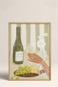 HOMEPACK Ahşap Çerçeveli Tablo Çerçeveli Poster Sanatsal Modern Duvar Dekoru BEK-8262