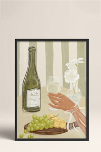 HOMEPACK Ahşap Çerçeveli Tablo Çerçeveli Poster Sanatsal Modern Duvar Dekoru BEK-8262