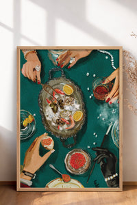 HOMEPACK Ahşap Çerçeveli Tablo Çerçeveli Poster Sanatsal Modern Duvar Dekoru BEK-8263