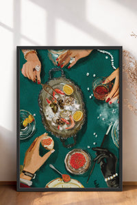 HOMEPACK Ahşap Çerçeveli Tablo Çerçeveli Poster Sanatsal Modern Duvar Dekoru BEK-8263