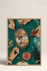 HOMEPACK Ahşap Çerçeveli Tablo Çerçeveli Poster Sanatsal Modern Duvar Dekoru BEK-8263