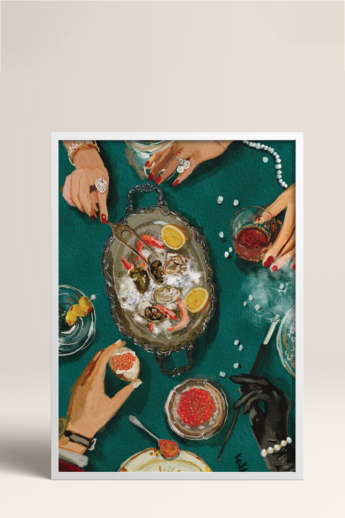 HOMEPACK Ahşap Çerçeveli Tablo Çerçeveli Poster Sanatsal Modern Duvar Dekoru BEK-8263
