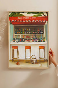 HOMEPACK Ahşap Çerçeveli Tablo Çerçeveli Poster Sanatsal Modern Duvar Dekoru BEK-8266