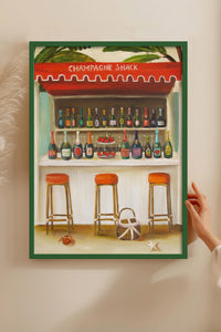 HOMEPACK Ahşap Çerçeveli Tablo Çerçeveli Poster Sanatsal Modern Duvar Dekoru BEK-8266