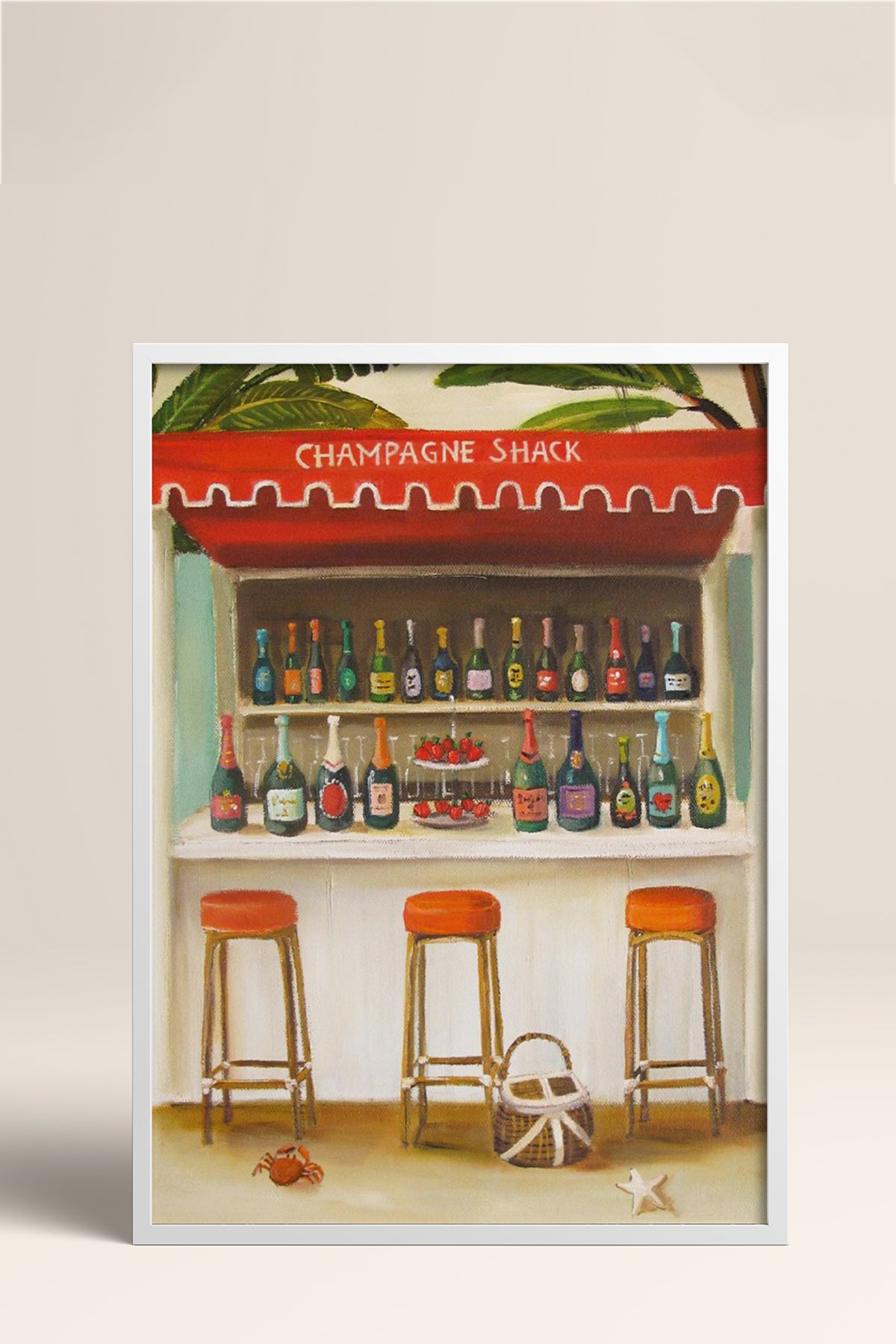 HOMEPACK Ahşap Çerçeveli Tablo Çerçeveli Poster Sanatsal Modern Duvar Dekoru BEK-8266