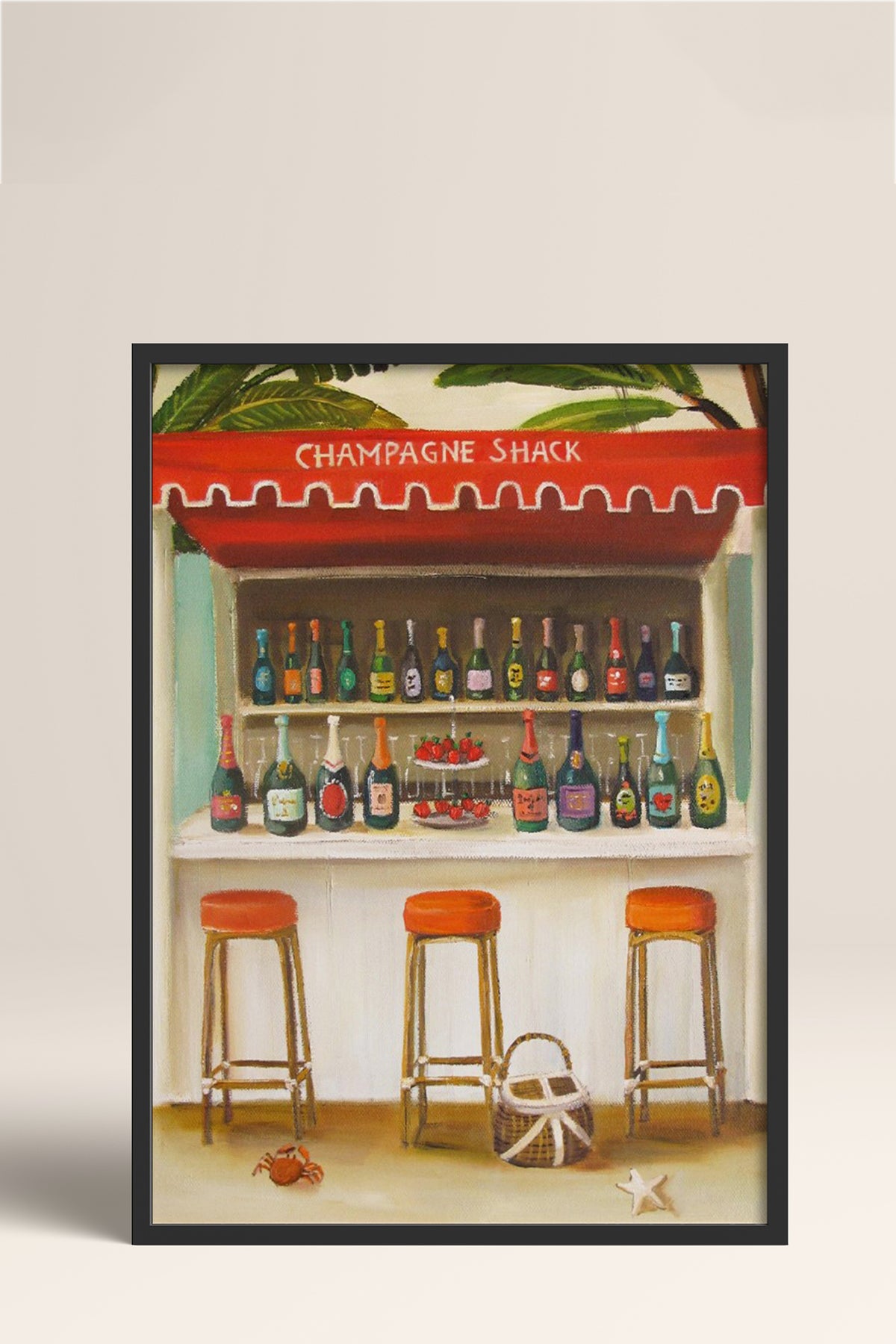 HOMEPACK Ahşap Çerçeveli Tablo Çerçeveli Poster Sanatsal Modern Duvar Dekoru BEK-8266