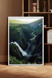 HOMEPACK Ahşap Çerçeveli Tablo Çerçeveli Poster Sanatsal Modern Duvar Dekoru BEK-8267