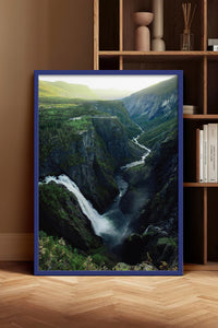 HOMEPACK Ahşap Çerçeveli Tablo Çerçeveli Poster Sanatsal Modern Duvar Dekoru BEK-8267